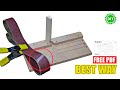 DIY Sanding Belt Making Jig - free PDF Plan - EASY Way