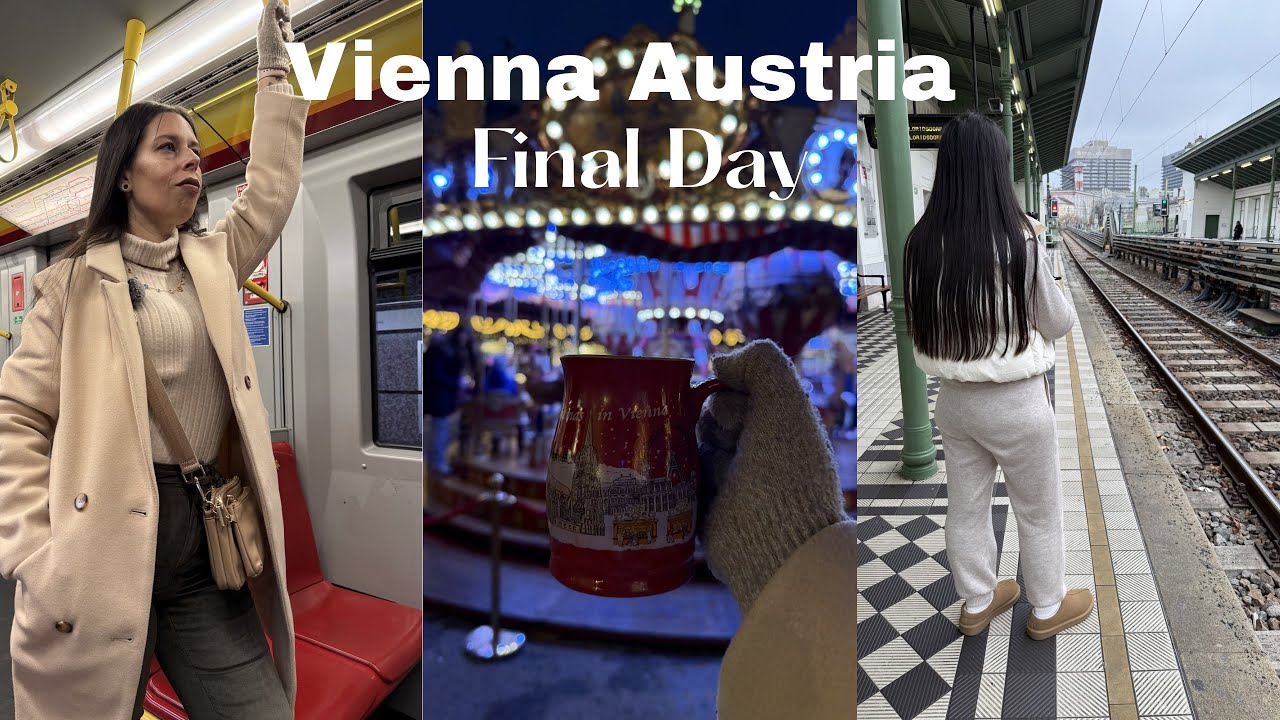 Vienna Austria: Last Day Karlsplatz Christmas Market