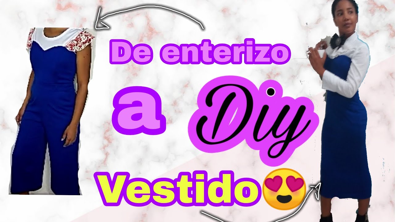 Diy || COMO CONVERTIR UN ENTERIZO/ROMPER EN VESTIDO