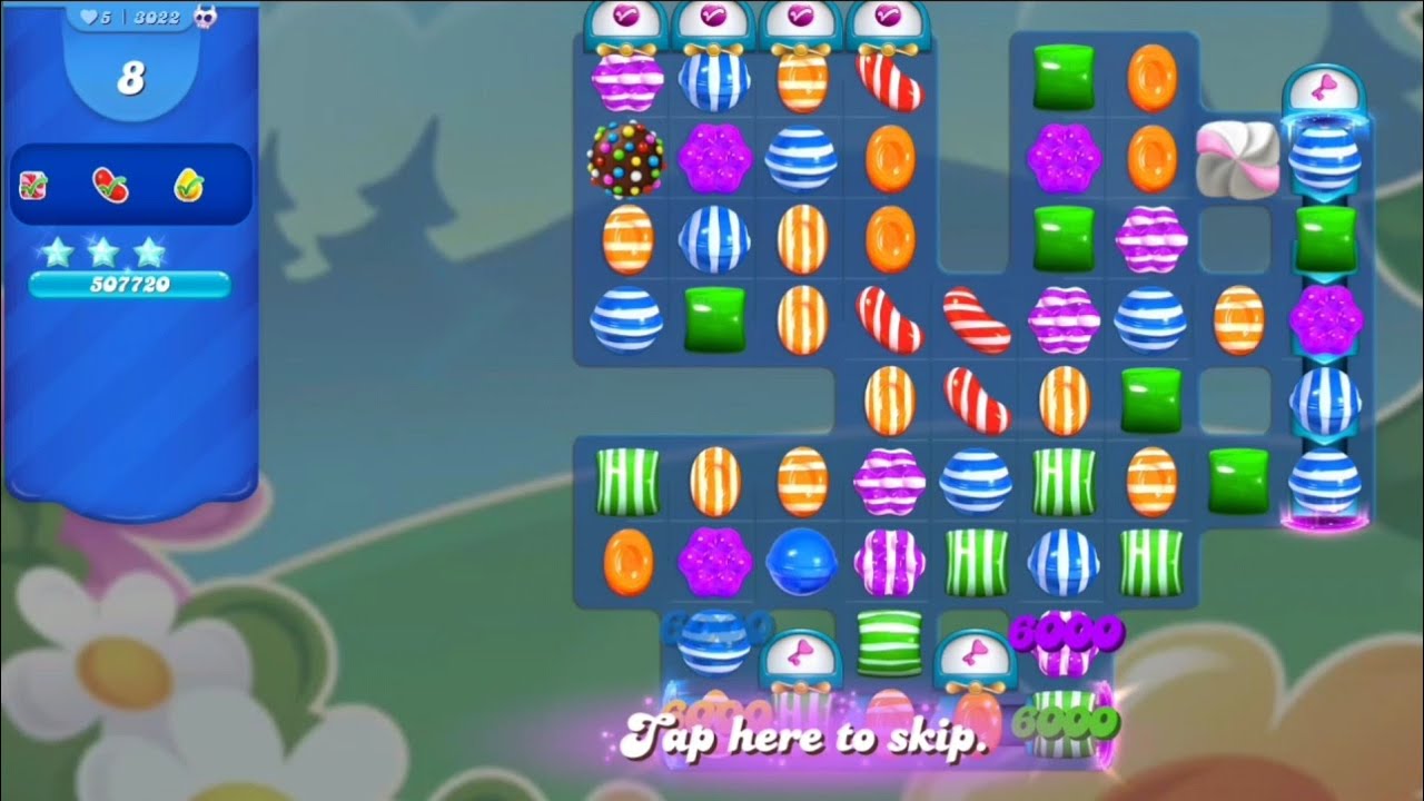 Let's Play Candy Crush Saga Level 3022_3028 Candy Crush Saga Levels