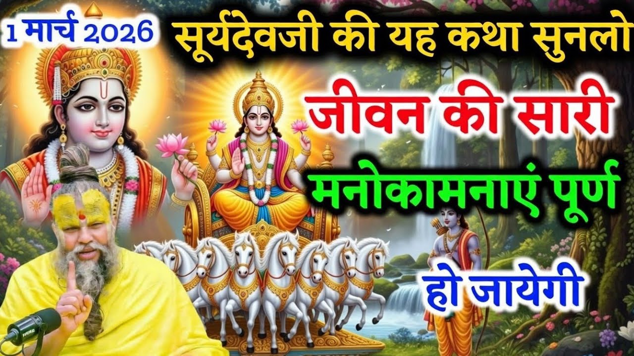 रविवार को सूर्यदेवजी की कथा सुनलो जीवन की सारी मनोकामनाएं पूर्ण हो जाएगी | Premanand Ji Maharaj
