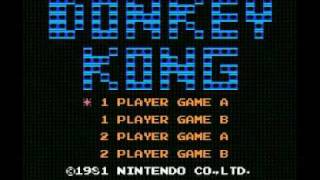 Donkey Kong (NES) Music - Game Start 1