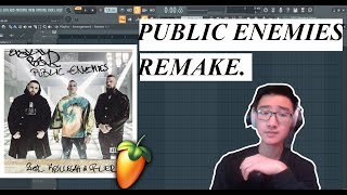 Farid Bang feat. Kollegah & Fler |PUBLIC ENEMIES| Beat Remake (in FL Studio)