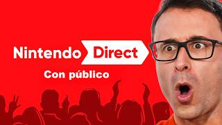 NINTENDO DIRECT 🔴 ¿NUEVO ZELDA y Super MARIO 3D? REACCIÓN con PÚBLICO