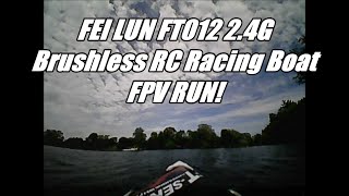 Fei Lun Ft012 2 4G Brushless Rc Racing Boat Fpv Run