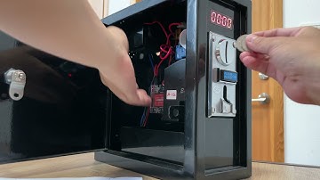 Sintron ST-002 ST-003 coin operated box - set 8 quarters to run for 1 hour.