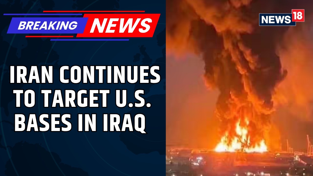 Breaking News: Iran Continues Targeting US Bases in Iraq as Middle East  Conflict Escalates Rapidly