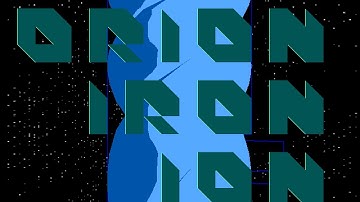 "Orion Iron Ion" demo on a chip in 4000 logic gates [Tiny Tapeout 10 demo competition]