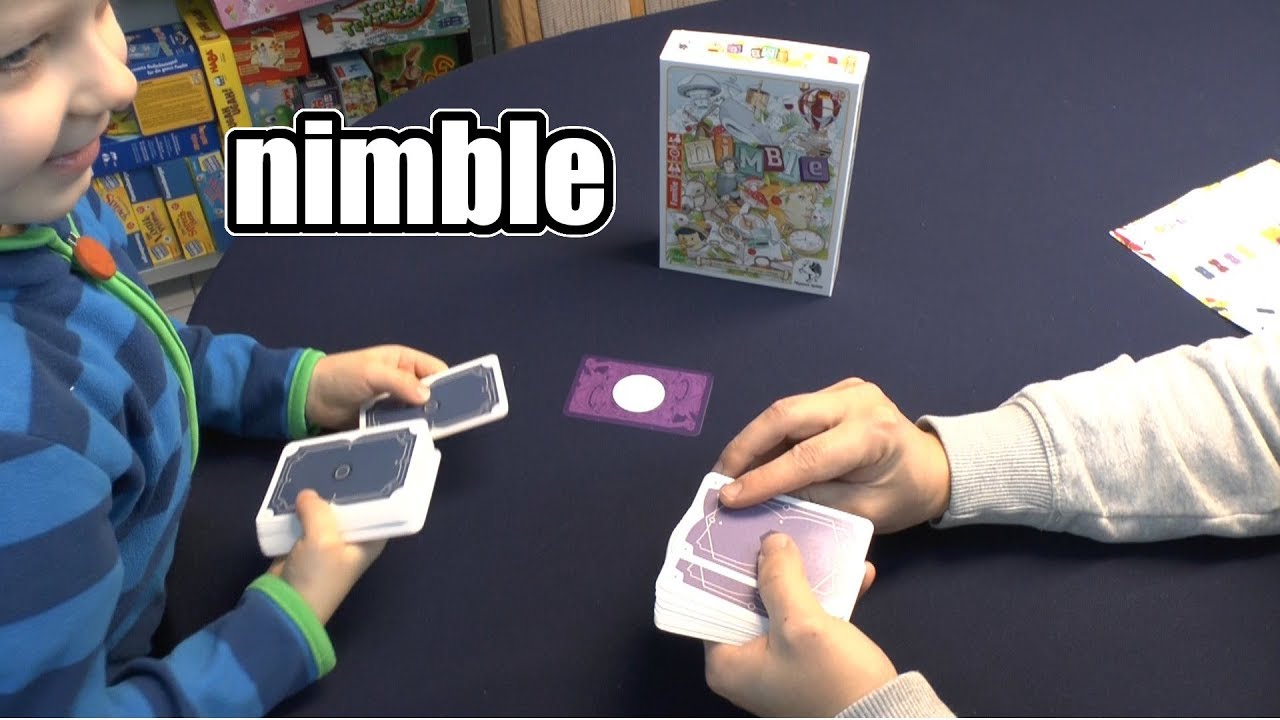 Nimble: Edition Spielwiese – Juego De Cartas De Reacción Rápida Para 2-4 Jugadores, Desde 6 Años