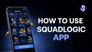 How to Use SquadLogic App 🔥 Generate 20–50 Dream11 Teams in 1 Minute (Full Tutorial) screenshot 4