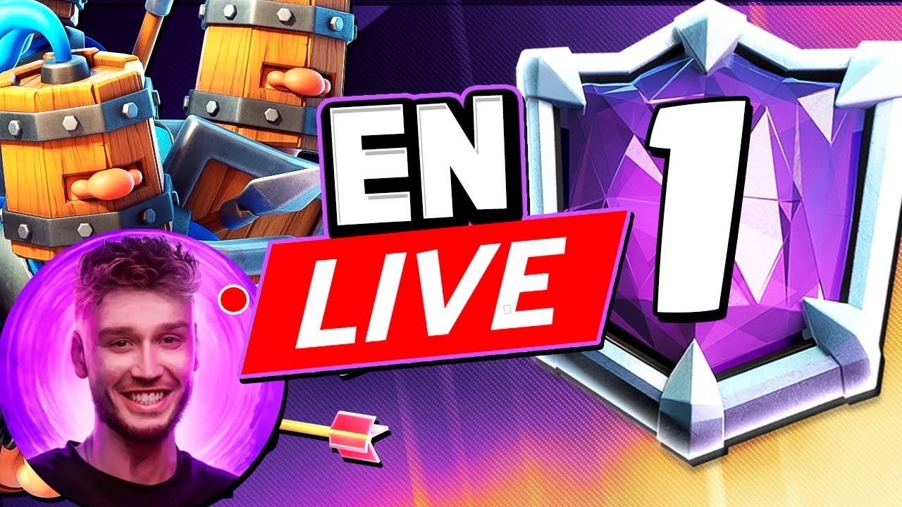 TRYHARD RUSH TOP 1 sur Clash Royale !