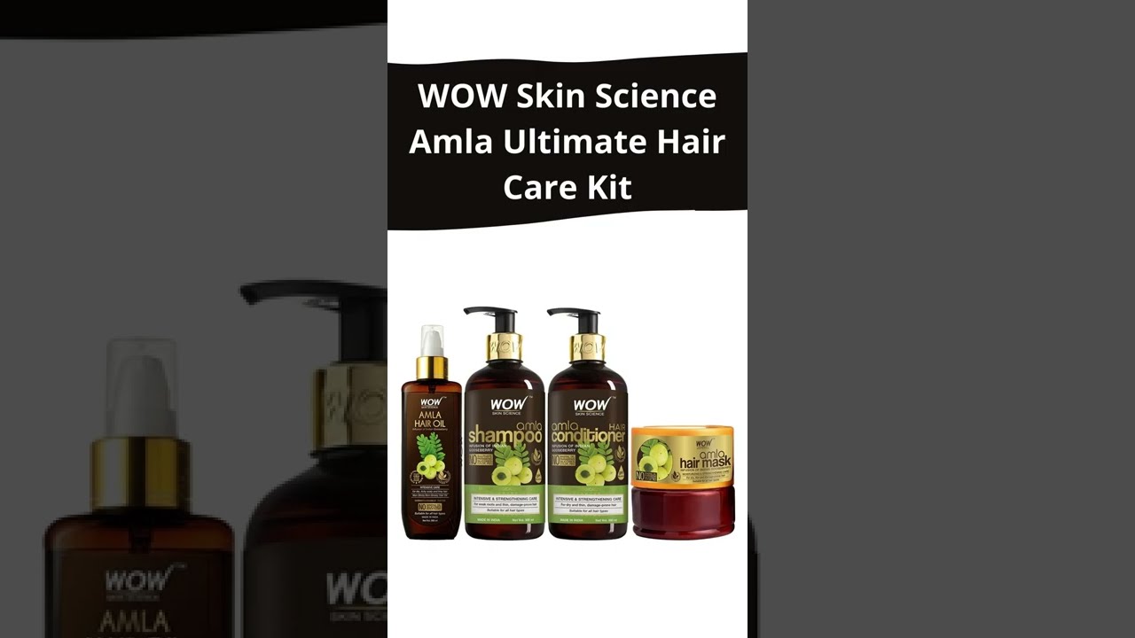 WOW Skin Science Amla Ultimate Hair Care Kit | WowSilao | 