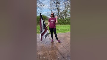 Day 10 - NMS Colorguard Basic Fundamentals Video Series - Audition Routine