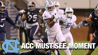 UNC WR Khafre Brown Is Just Too Fast | ACC Must See Moment