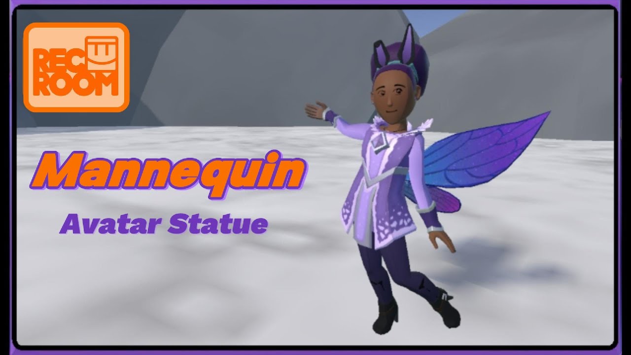 Rec Room VR - Mannequin - Avatar Staue erstellen