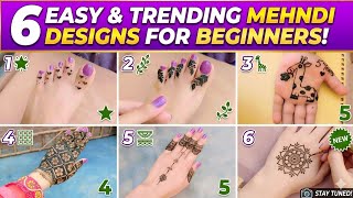6 Stunning Mehndi Designs for Hands &amp; Feet 2026 | Easy, Bridal &amp; Trendy Mehendi Ideas