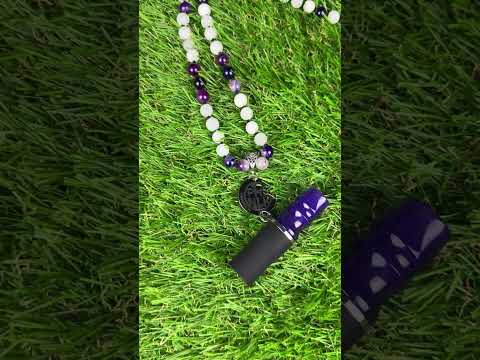 Персональний мундштук для кальяну з намистом Personalka Stone (ST085), видео 1