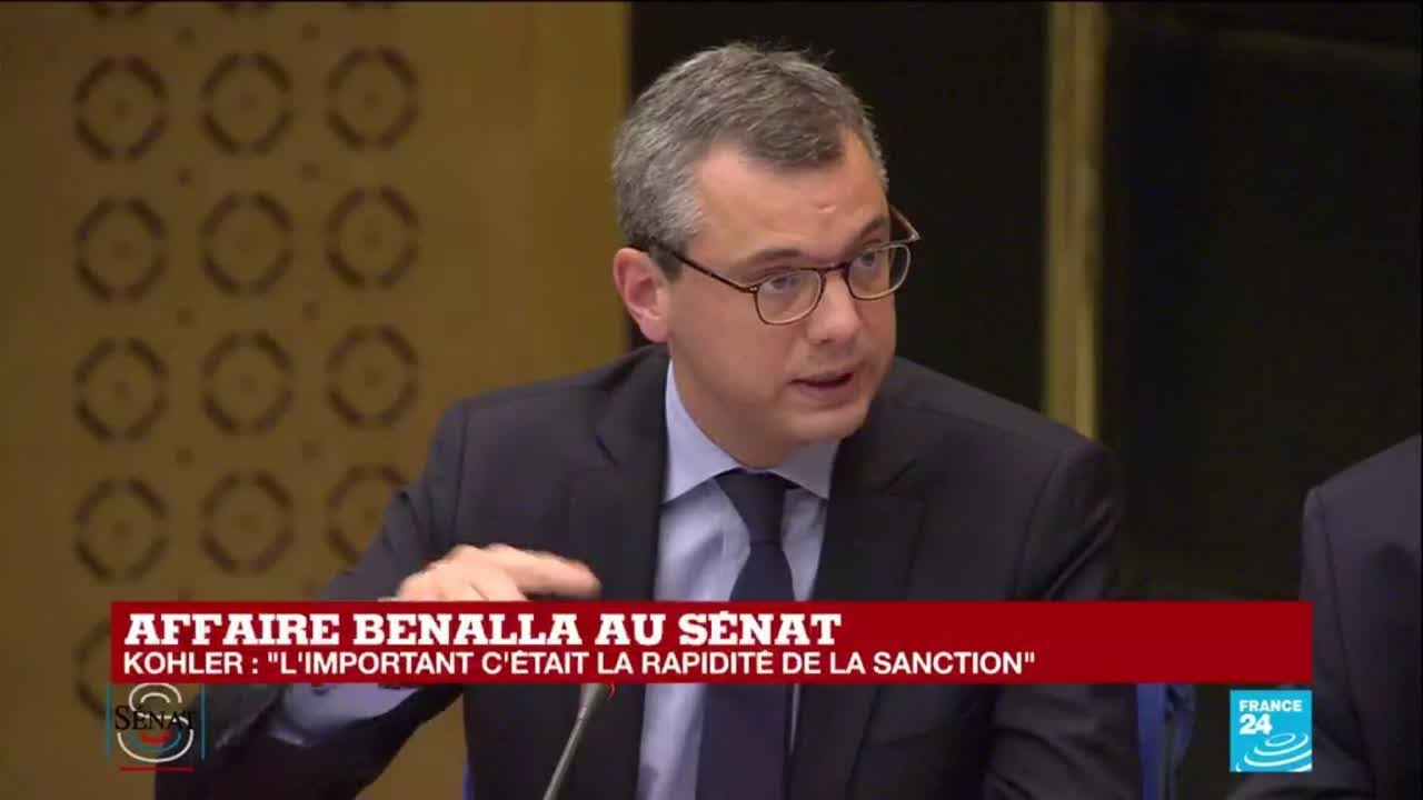 REPLAY - Affaire Benalla : audition du secrétaire général de l’Elysée, Alexis Kholer.