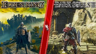 Elden Ring vs Dark Souls 3  | Direct comparison! Attention to Detail & Graphics!