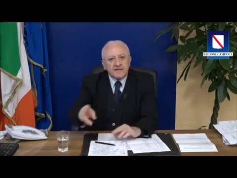 De Luca governatore-sceriffo: De Luca governatore-sceriffo: