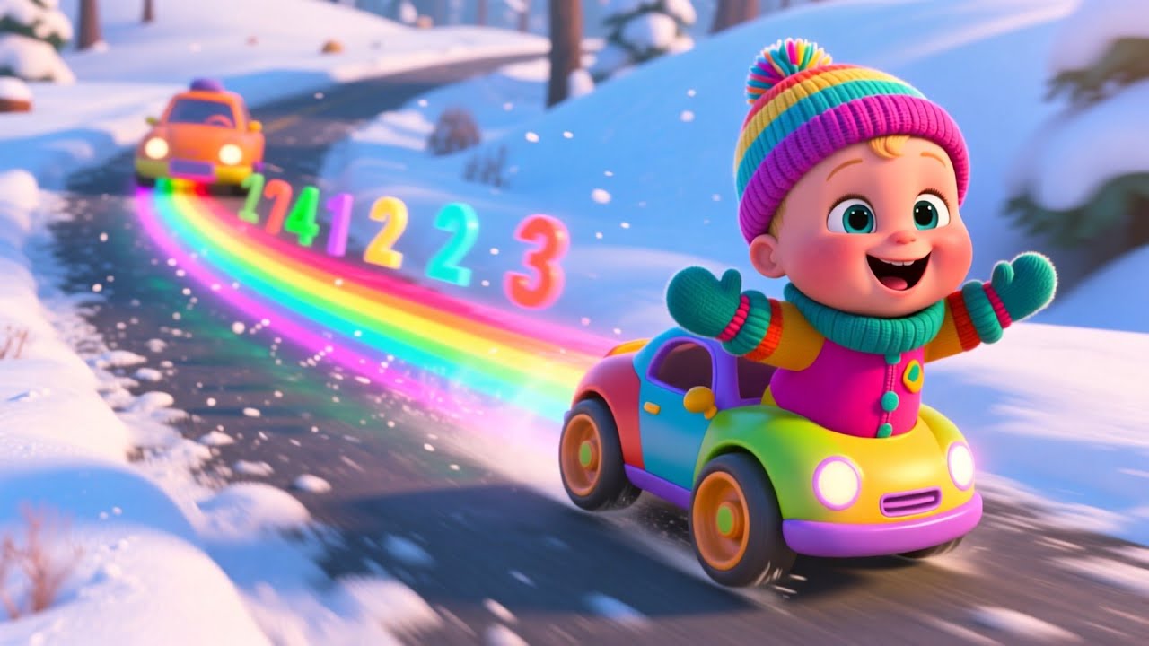 Winter Snow ABC Parade ❄️🎶 Fun Alphabet Song for Kids | Learn ABCs in the Winter Wonderland