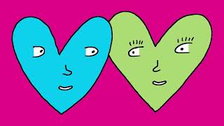Jad Fair and Samuel Locke Ward - Happy Hearts (Official Music Video)