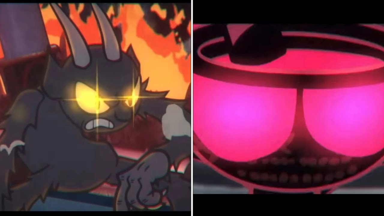 Nightmare cuphead vs the devil but with memes - YouTube