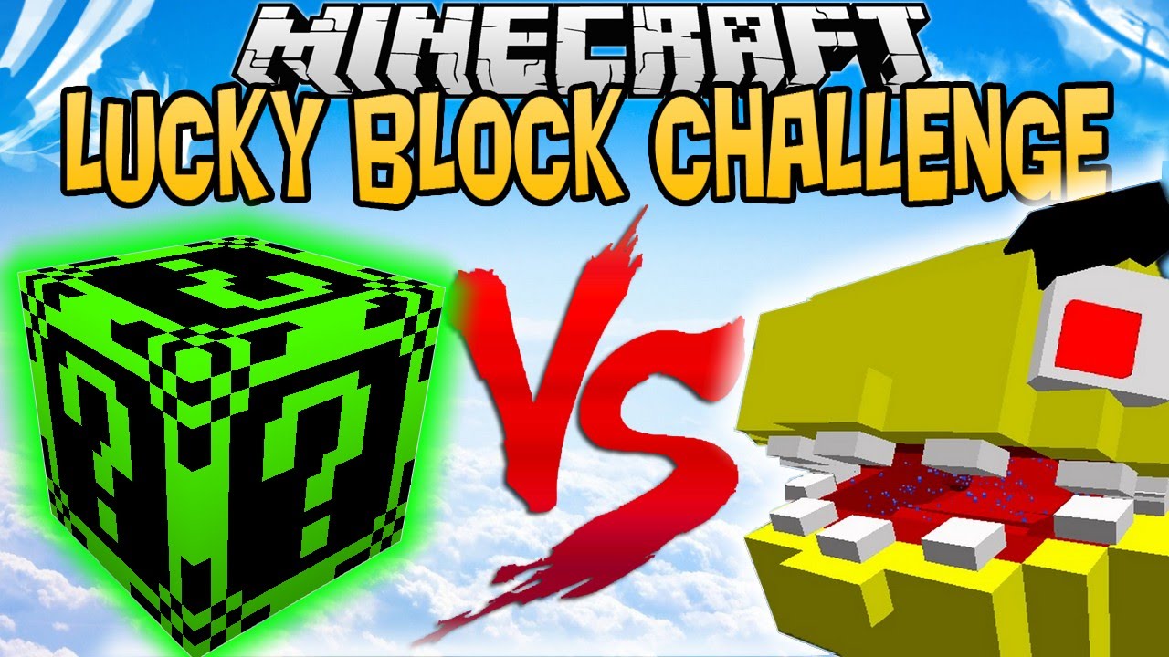 DARK NEON LUCKY BLOCK VS PACMAN ! | LUCKY BLOCK CHALLENGE |[FR] - YouTube