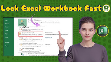 How to Set Password Protection For Excel Workbook (2025)
