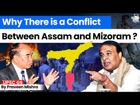 Inner Line Permit Chaos Sparks Tension in Mizoram & Assam | Assam-Mizoram Conflict Explained!