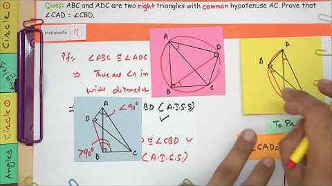 Question 11 Exercise 9.3 Class 9 | Chapter 9 | Circles | Solved | NCERT Maths CBSE board