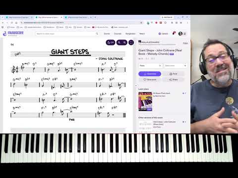 Voice leading practice with Giant Steps