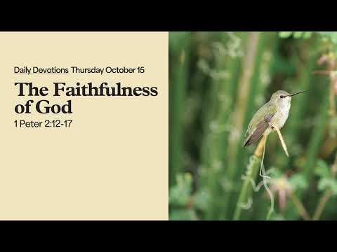 The Faithfulness of God - Daily Devotions