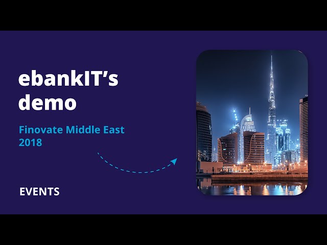 ebankIT - Finovate Middle East 2018