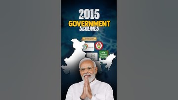 2015 Government Schemes #govtschemes #parchamclasses #currentaffairs