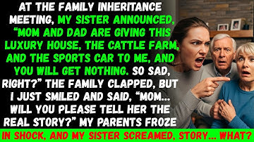 My Sister Mocked Me at the Inheritance Meeting, but When I Asked Mom for the Real Story, Then..