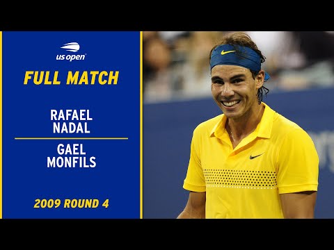 Rafael Nadal vs. Gael Monfils Full Match | 2009 US Open Round 4