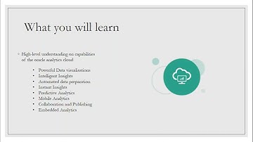Oracle Analytics Cloud Online Training & Placement Services - Enquire Now