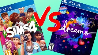 The Sims 4 Vs. Dreams PS4 | Building My House screenshot 4