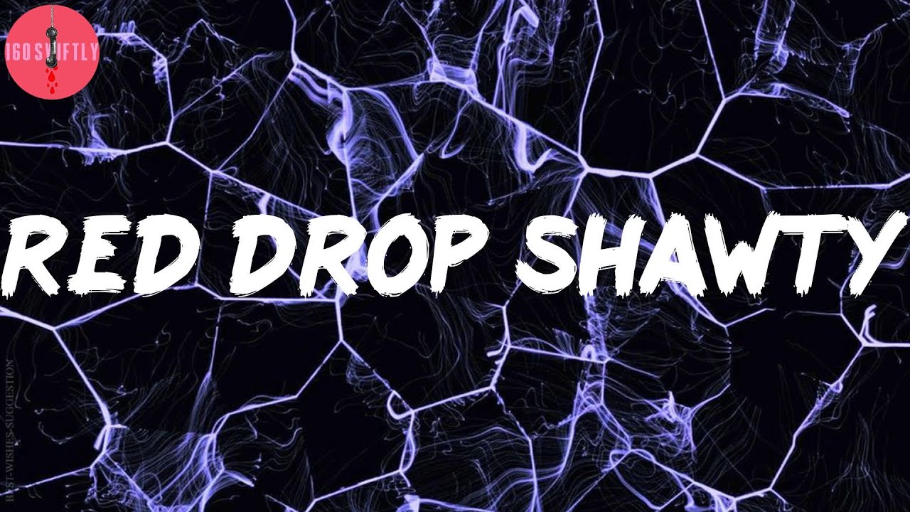 Lil Peep, "red drop shawty" (Lyric Video)