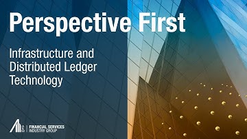 Infrastructure and Distributed Ledger Technology