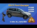 2013 Ford Escape 1.6L - Stand Pipe - Recall Issues