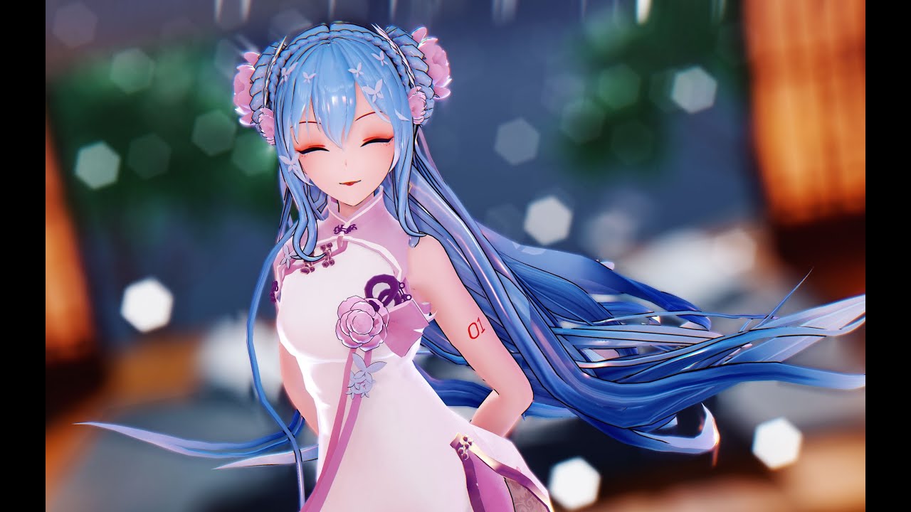 Vocaloid Mmd 4k 60fps Hatsune Miku 春风有信 Youtube