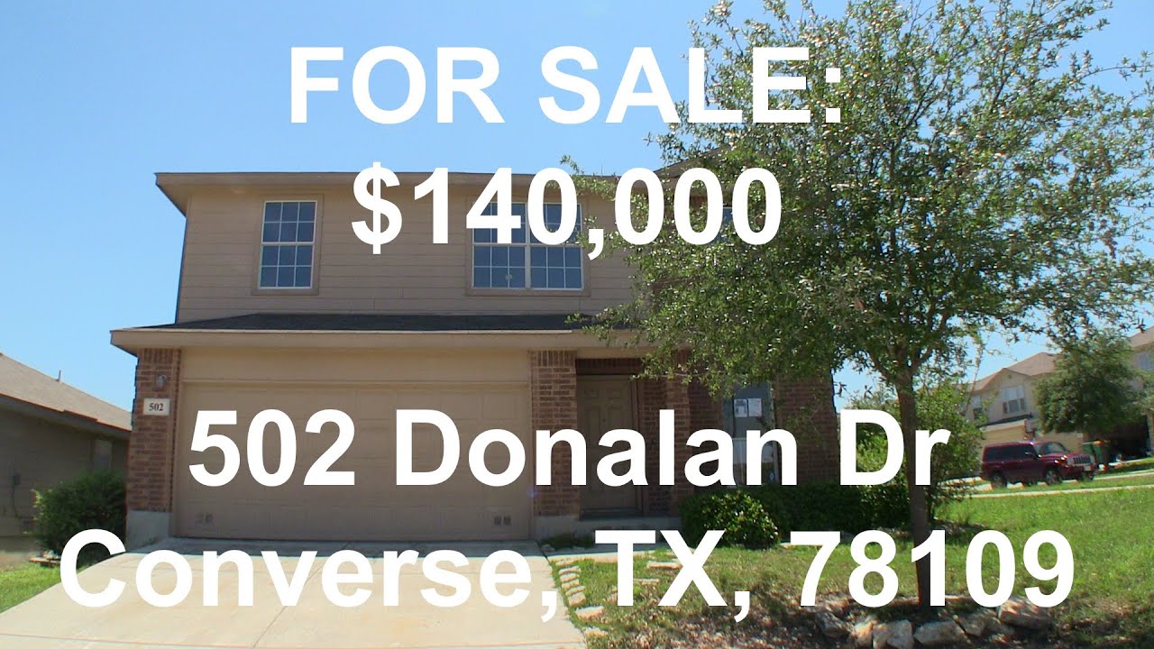 Converse HUD Homes HUD King tours 502 Donalan YouTube