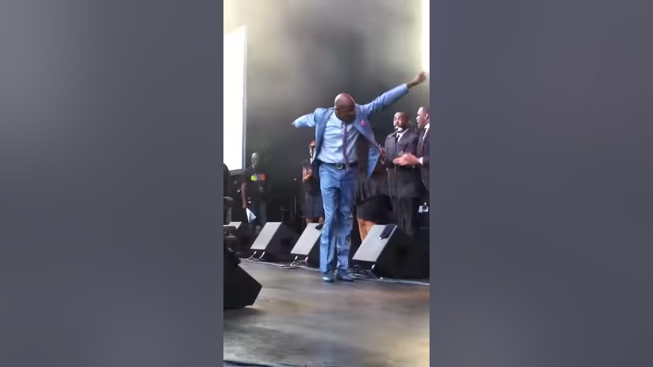 Ricky Dillard having fun with Dorinda YouTube