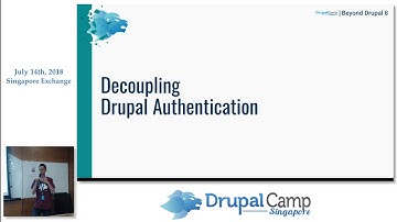 Kong as a gateway for your Drupal API - DrupalCampSG 2018