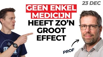 Straffe cijfers: Geen medicijn heeft zo veel effect dan meer bewegen! (Wim Derave)