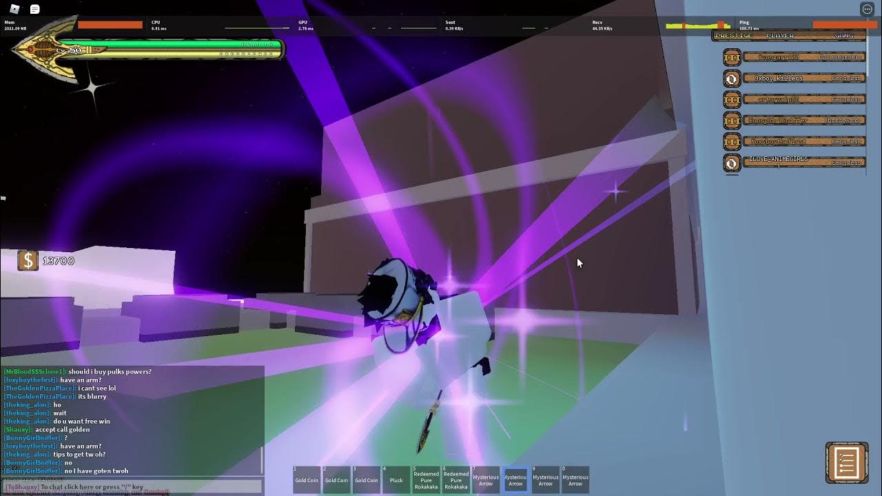 [YBA] Getting Shiny Aerosmith Over Heaven YouTube