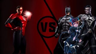 Can you beat injustice using only Red Lantern Hal Jordan? [injustice mobile]
