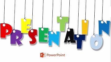 Hanging Letters Animation in PowerPoint || Tutorial